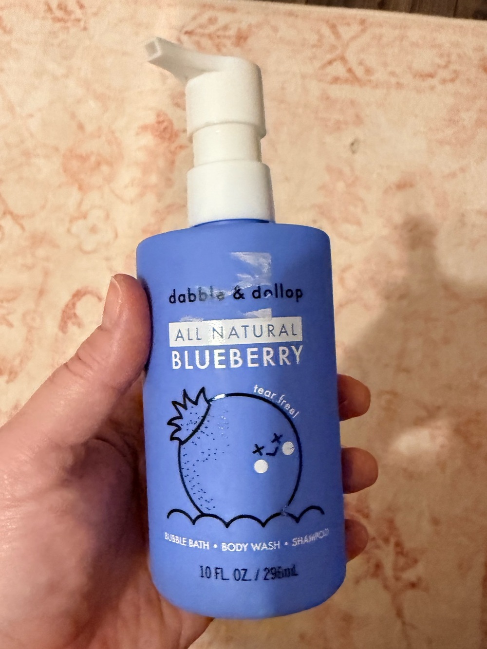 dabble & dollop Blueberry Bubble Bath, Body Wash & Shampoo - Picture 2 of 2